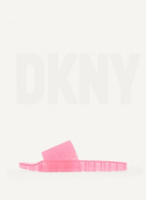 Σαγιοναρεσ DKNY Tinzli Jelly γυναικεια φουξια | Greece_D1178