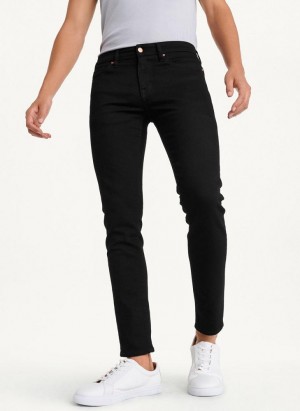 Τζιν DKNY Κοκαλιάρης Black Rinse Denim ανδρικα μαυρα | Greece_D1604