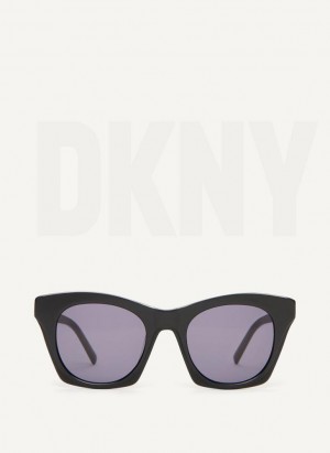 Γυαλια Ηλιου DKNY Cat Eye γυναικεια μαυρα | Greece_D1605