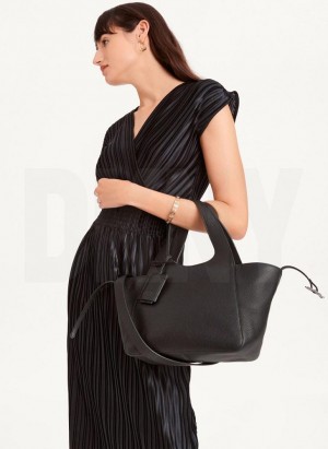 τσάντεσ χιαστί DKNY The Small Effortless Tote γυναικεια μαυρα | Greece_D0643