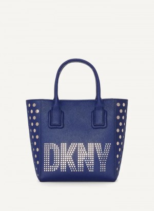 τσάντεσ tote DKNY Essex Saffiano Small γυναικεια μπλε | Greece_D0356