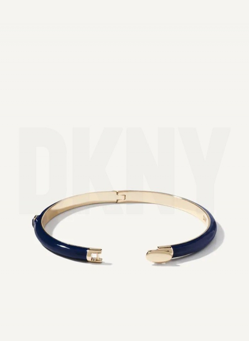 Bangle DKNY Square Stone γυναικεια μπλε | Greece_D0580