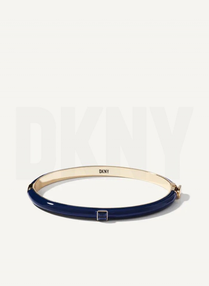 Bangle DKNY Square Stone γυναικεια μπλε | Greece_D0580