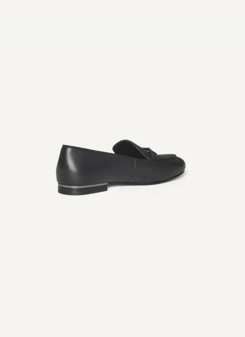 Loafers DKNY Leona γυναικεια μαυρα | Greece_D0323