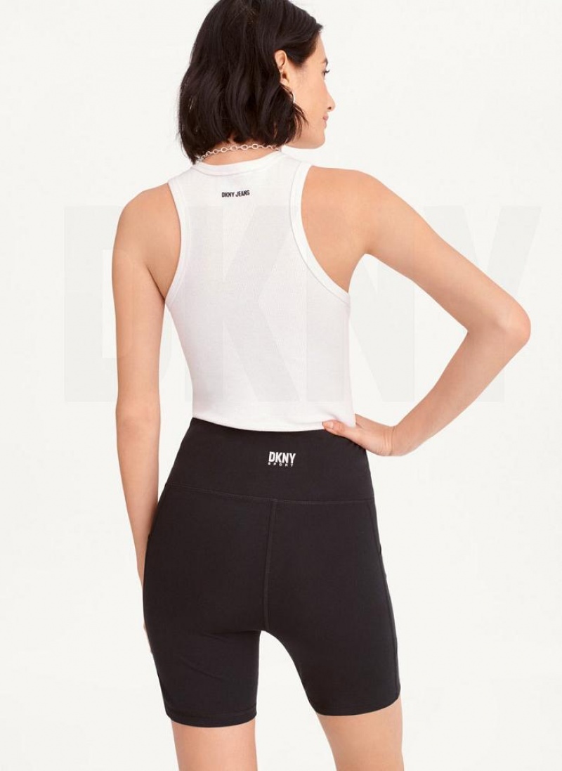 Σορτσ DKNY Balance Compression Bike γυναικεια μαυρα | Greece_D0229