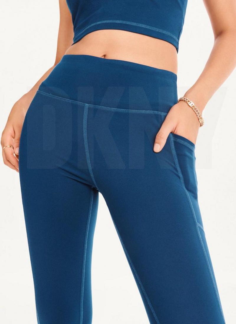 Κολαν DKNY Balance High waist γυναικεια σκουρο μπλε | Greece_D0881