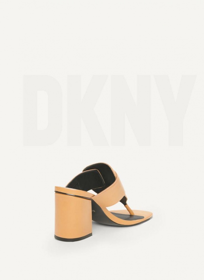 Τακούνια DKNY Buckled γυναικεια Χακί | Greece_D0575