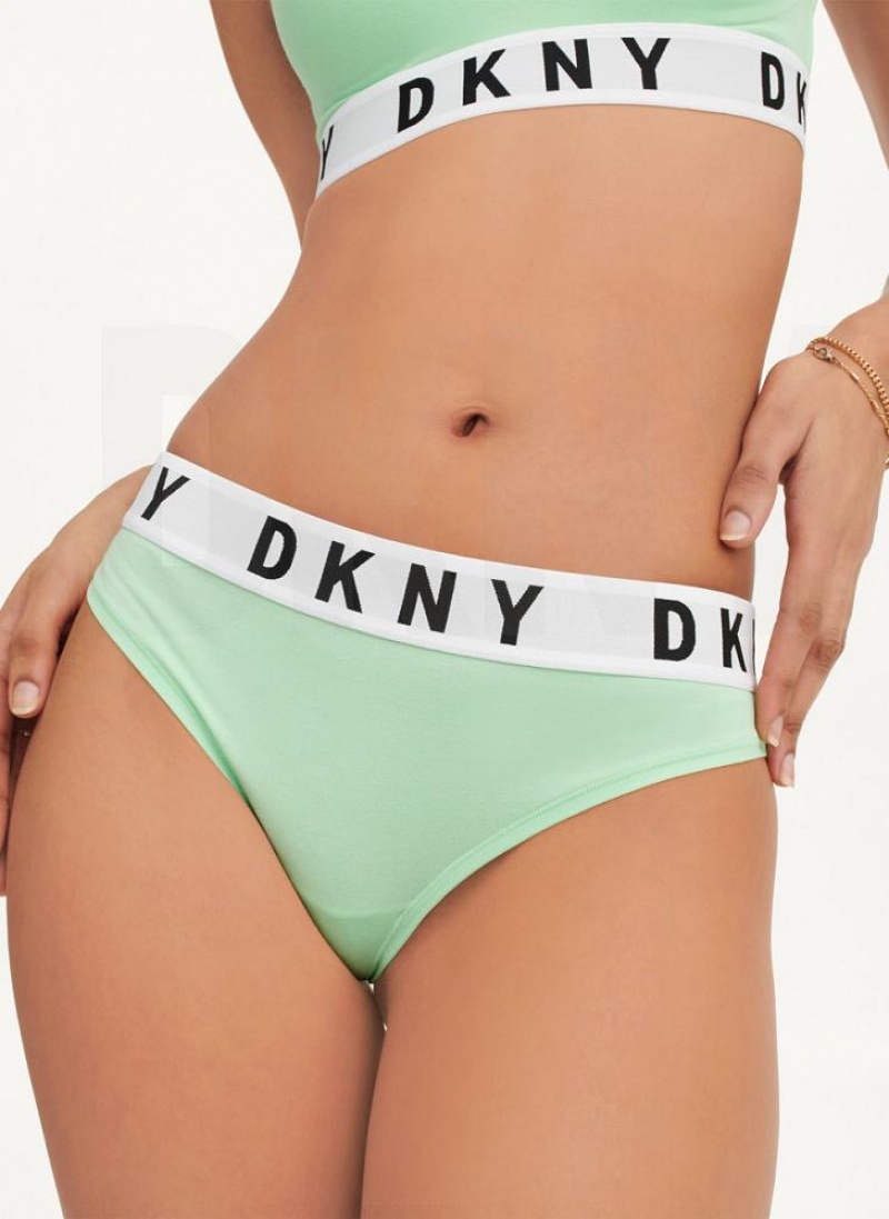 Στρινγκ DKNY Cozy BF γυναικεια πρασινο | Greece_D1255