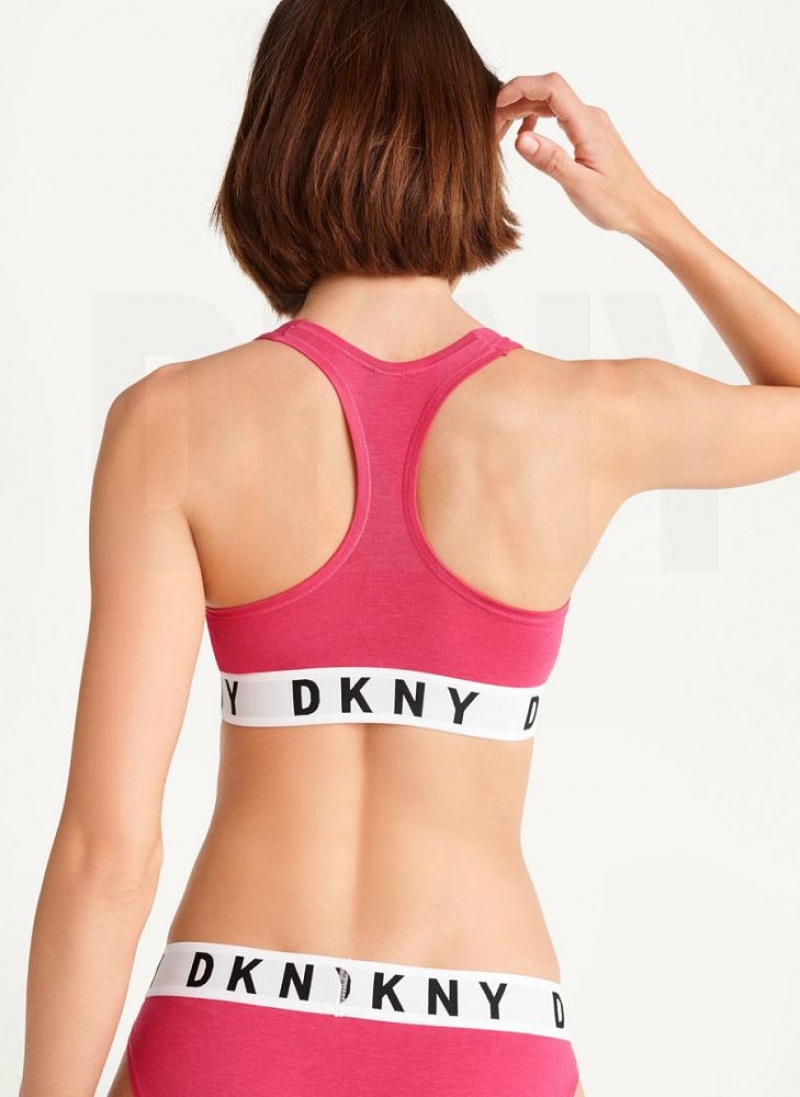 Σουτιέν DKNY Cozy Boyfriend Racerback γυναικεια κοκκινα | Greece_D0842