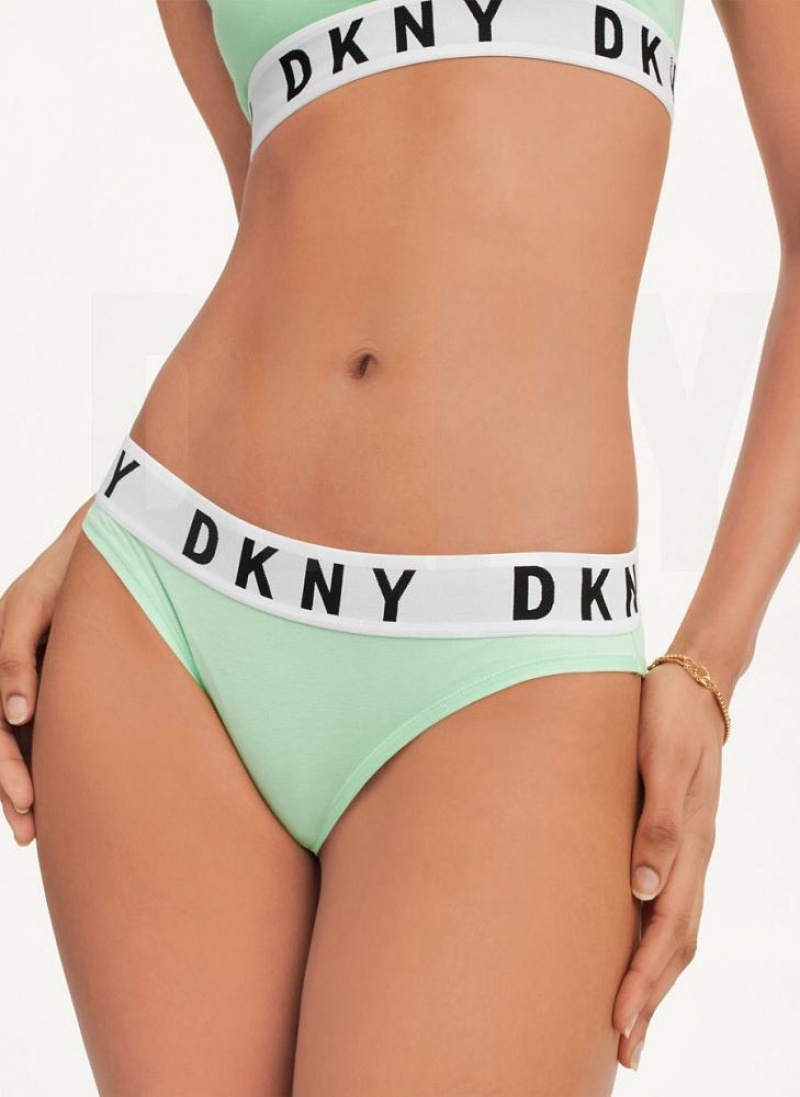 κιλότο DKNY Cozy Boyfriend Μπικίνι γυναικεια πρασινο | Greece_D1082