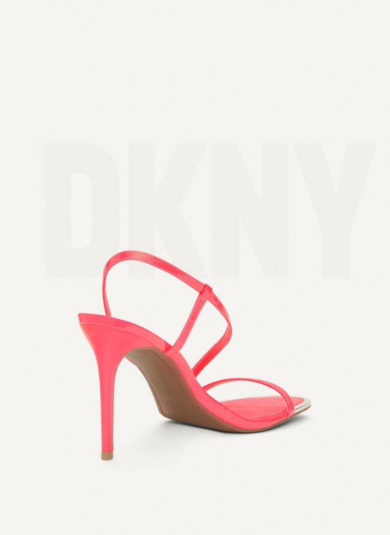 Σανδαλια DKNY Danielle strappy γυναικεια φουξια | Greece_D0603