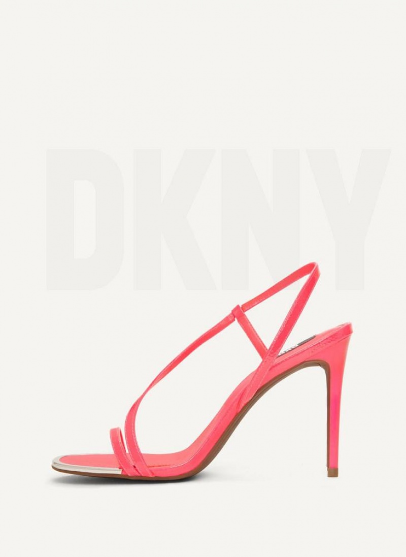 Τακούνια DKNY Danielle strappy γυναικεια φουξια | Greece_D1780