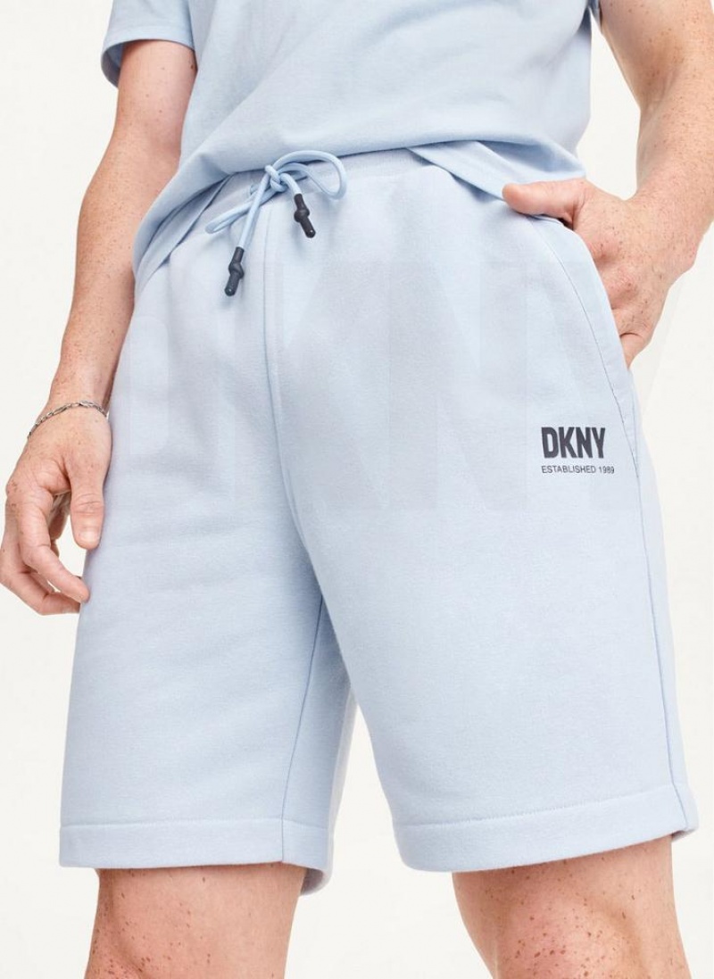 Σορτσ DKNY French Terry ανδρικα μπλε | Greece_D1195