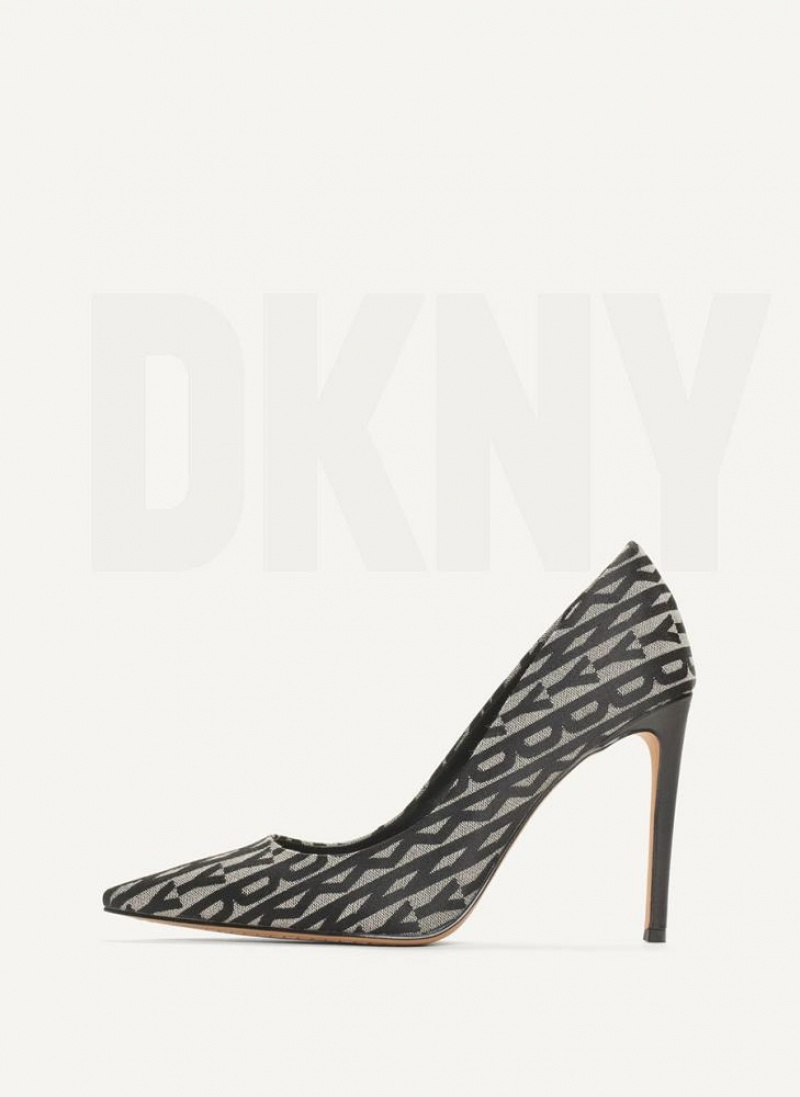 Τακούνια DKNY Mabi High Pump γυναικεια μαυρα | Greece_D1401