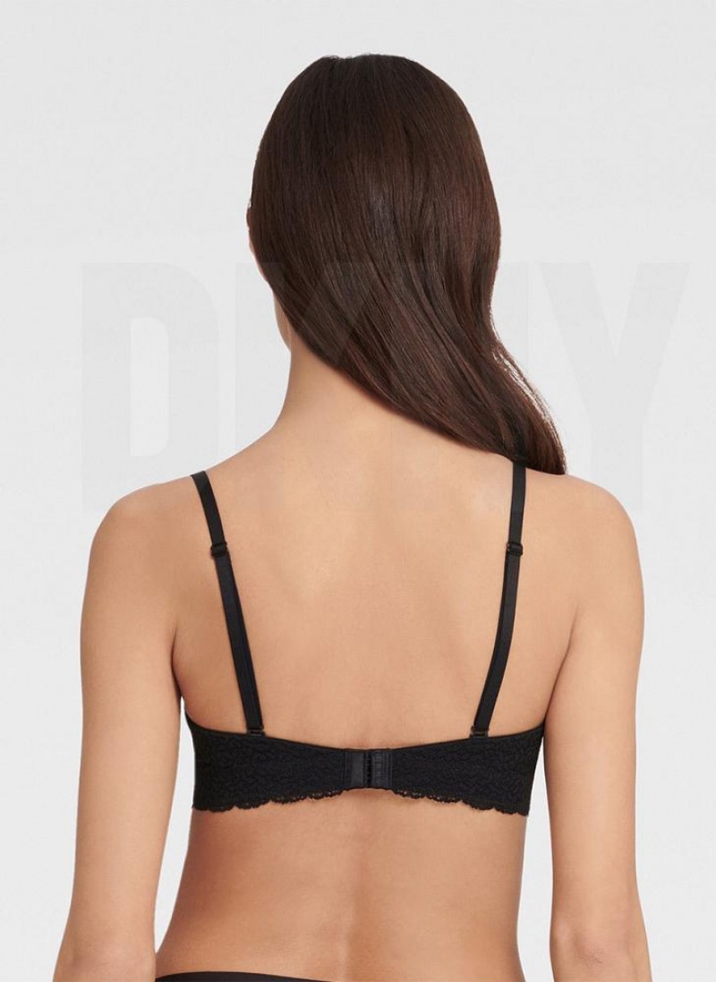 Σουτιέν DKNY Modern δαντελα Strapless γυναικεια μαυρα | Greece_D0977