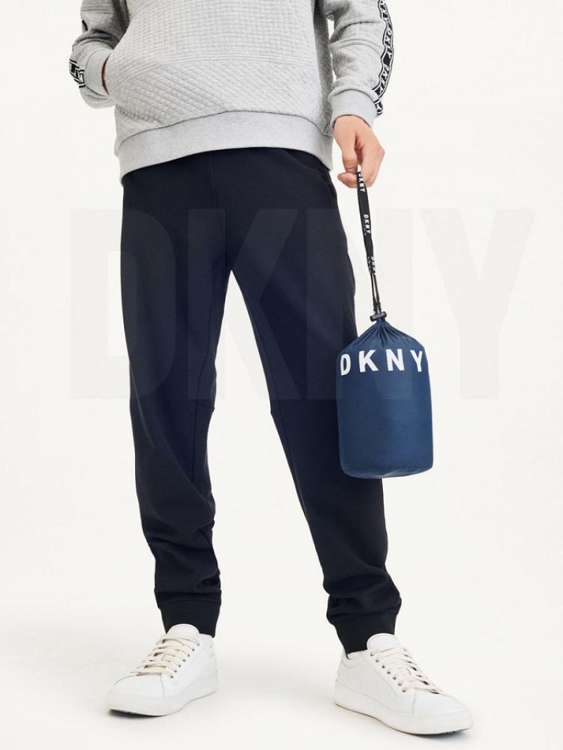 Μπουφαν DKNY Packable Καπιτονέ Vest ανδρικα σκουρο μπλε | Greece_D0342