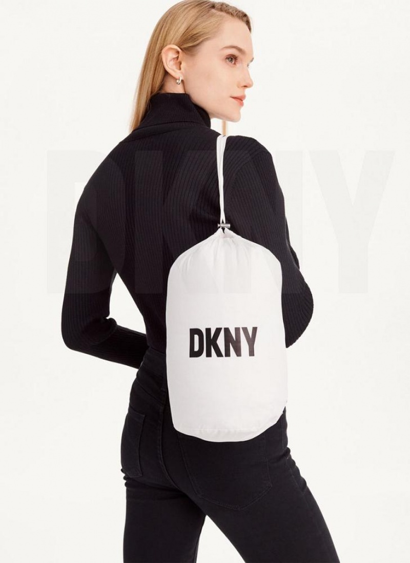 παλτό DKNY Packable γυναικεια ασπρα | Greece_D1729