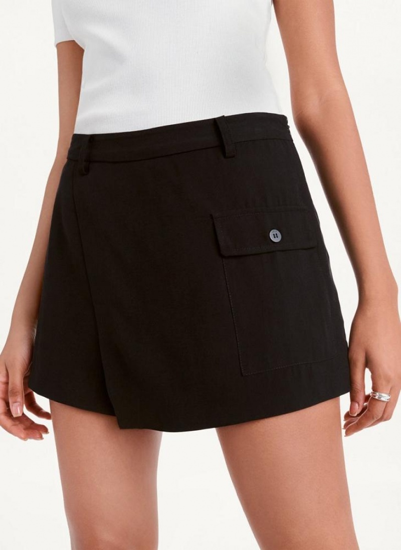 φουστεσ DKNY Skort γυναικεια μαυρα | Greece_D0542