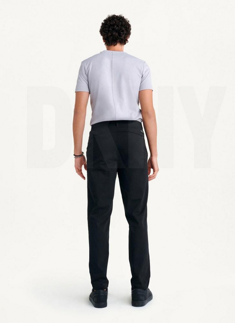 Παντελονι DKNY Slim Chino ανδρικα μαυρα | Greece_D1830