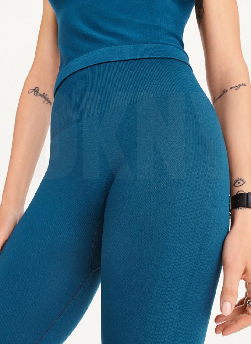 Κολαν DKNY Twill Seamless γυναικεια σκουρο μπλε | Greece_D1187