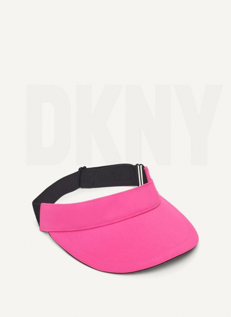 καπελα DKNY Underbrim Visor γυναικεια ροζ | Greece_D1891