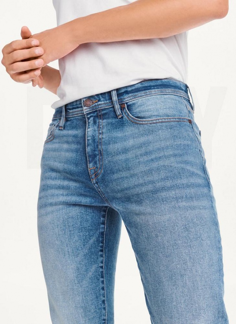 Τζιν DKNY Κοκαλιάρης Light Wash Denim ανδρικα ανοιχτο ανοιχτο μπλε | Greece_D0802