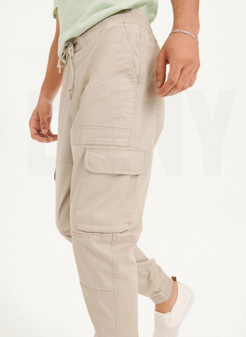 Παντελονι Jogger DKNY Cargo Woven ανδρικα Χακί | Greece_D0106