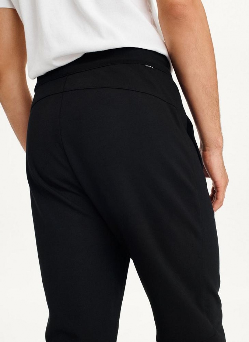 Παντελονι Jogger DKNY Logo Waistband ανδρικα μαυρα | Greece_D1217