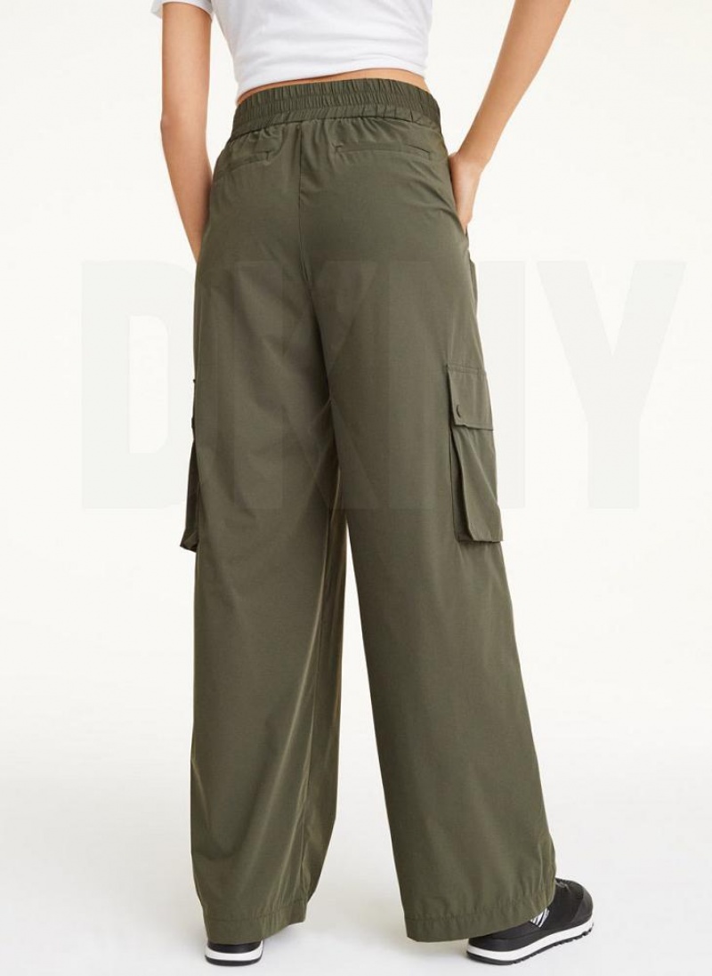 Ολοσωμη Φορμα DKNY Cargo Trouser γυναικεια Ελιά | Greece_D1275