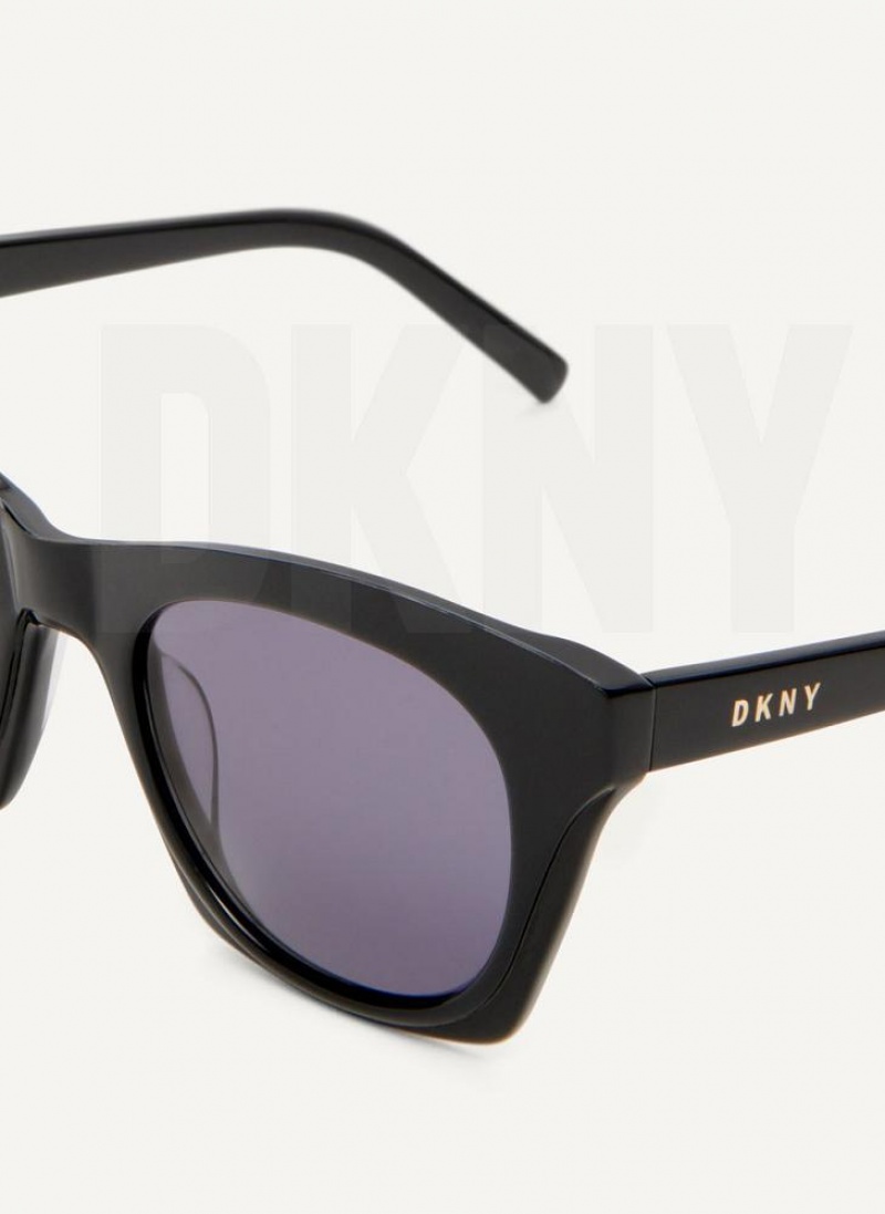 Γυαλια Ηλιου DKNY Cat Eye γυναικεια μαυρα | Greece_D1605