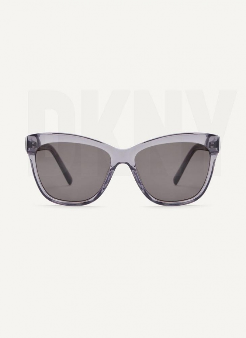 Γυαλια Ηλιου DKNY DKNY Pride Rectangle γυναικεια μαυρα | Greece_D1036