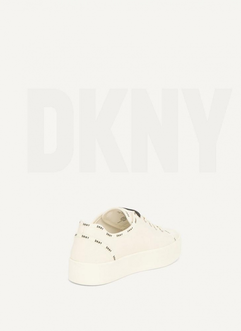 Αθλητικα Παπουτσια DKNY Dkny Court γυναικεια ασπρα | Greece_D0584