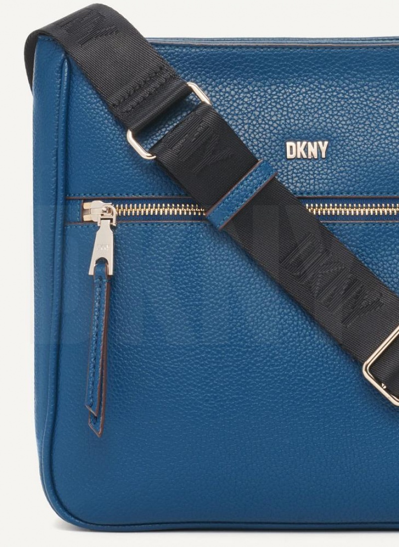 τσάντεσ χιαστί DKNY Maxine Messenger γυναικεια μπλε | Greece_D1866