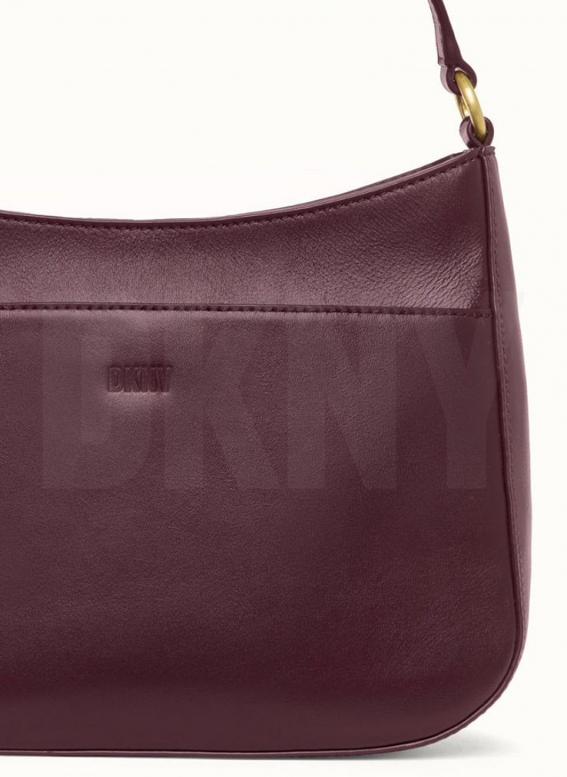 τσάντεσ ώμου DKNY Medium γυναικεια μπορντο | Greece_D1727