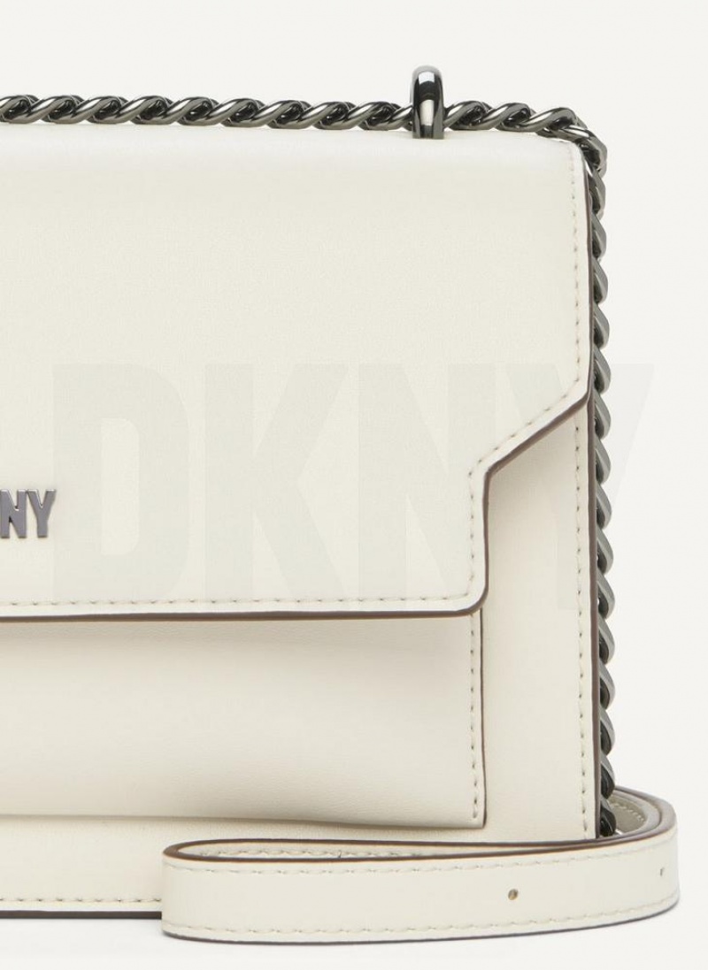 τσάντεσ ώμου DKNY Millie γυναικεια ασπρα | Greece_D0894