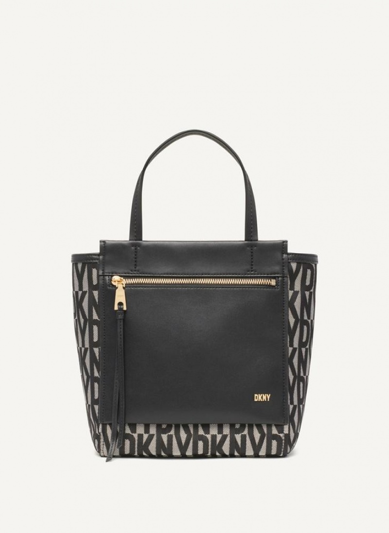 τσάντεσ χιαστί DKNY Pax North-South Tote γυναικεια μαυρα | Greece_D0121