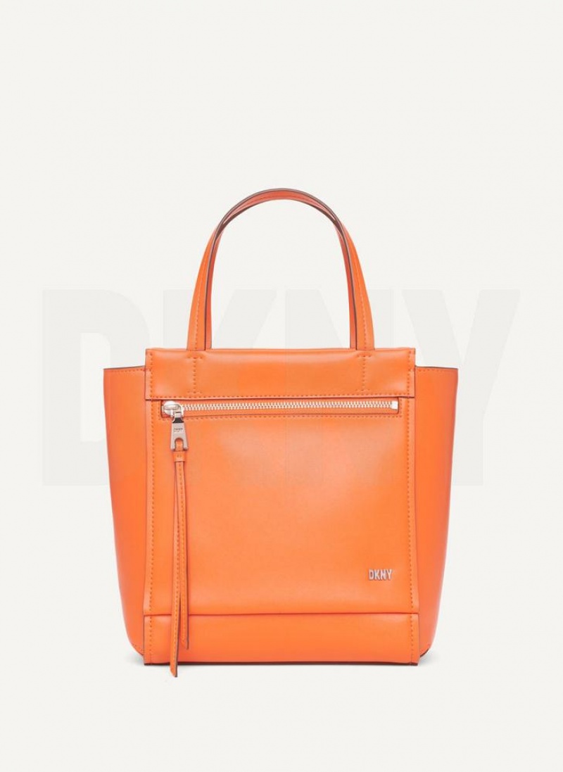 τσάντεσ χιαστί DKNY Pax North-South Tote γυναικεια πορτοκαλι | Greece_D1313