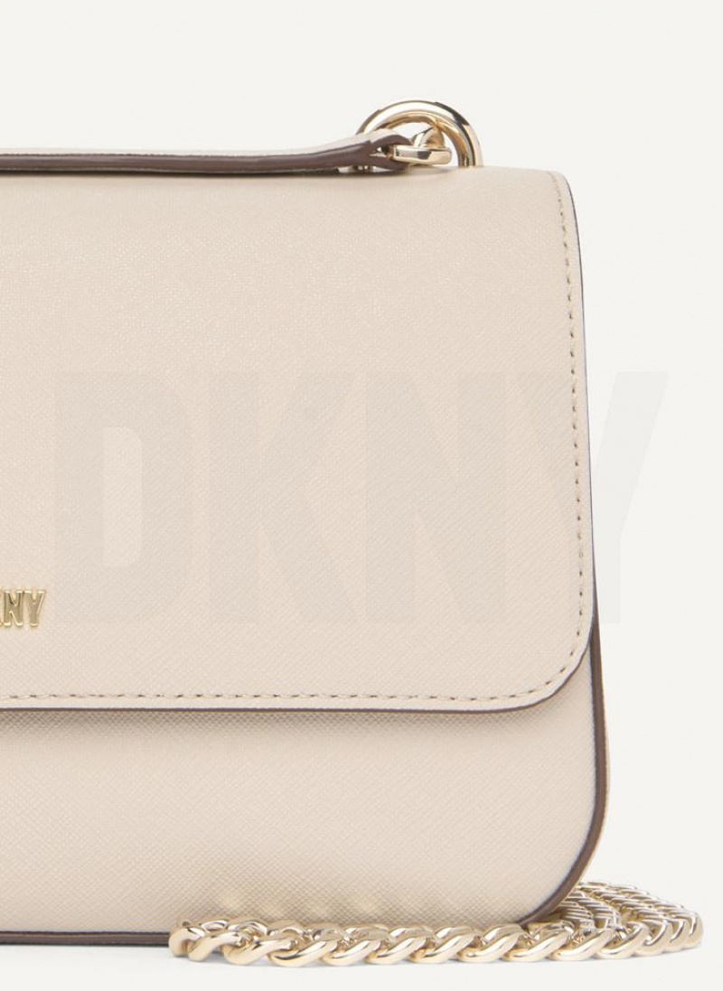 τσάντεσ ώμου DKNY Sina Flap γυναικεια γκρι | Greece_D0456