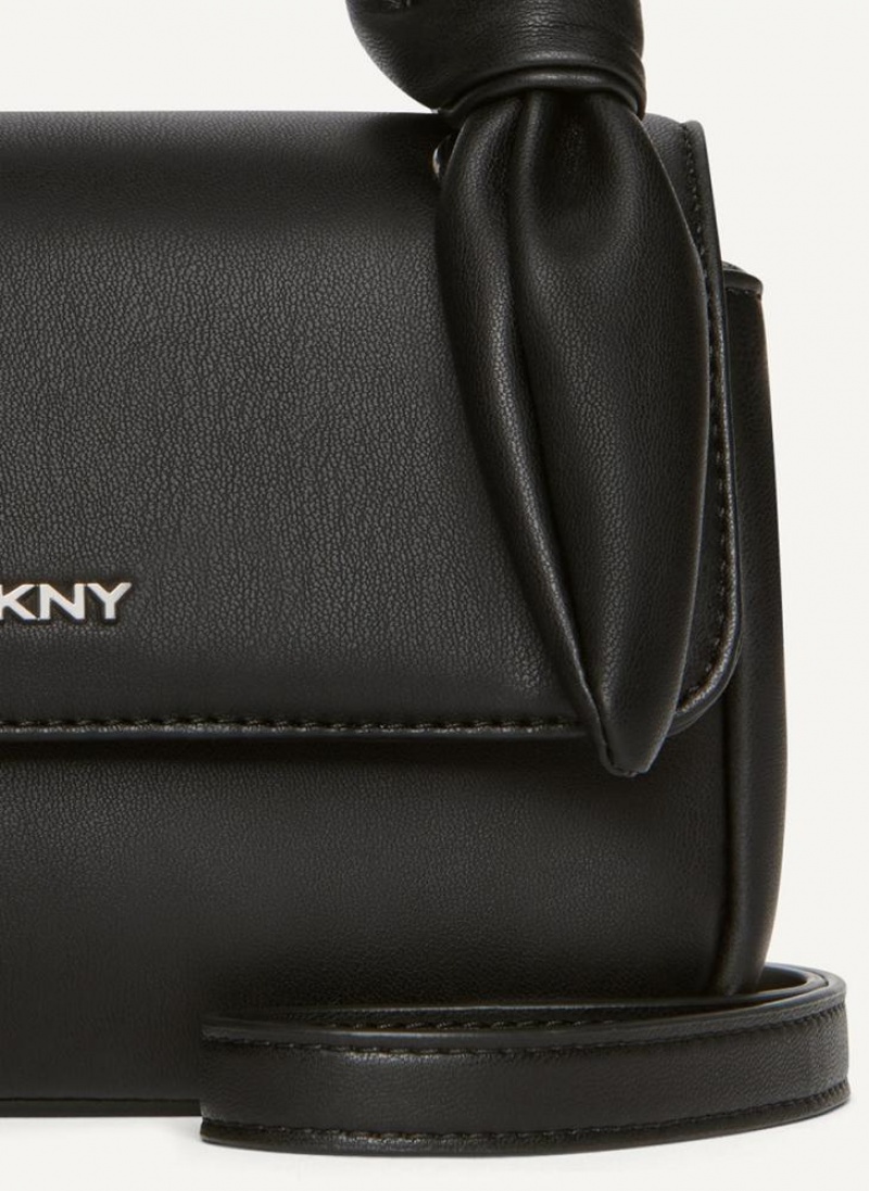 τσάντεσ χιαστί DKNY Sophie γυναικεια μαυρα ασημι | Greece_D1013