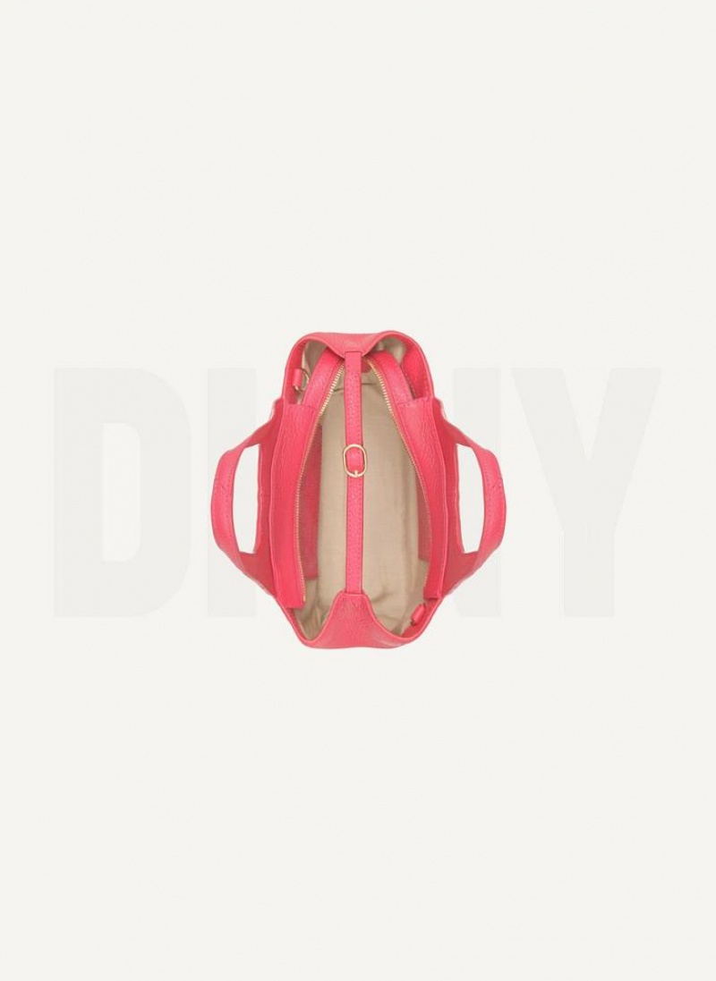 τσάντεσ χιαστί DKNY The Mini Effortless Tote γυναικεια κοκκινα | Greece_D0206