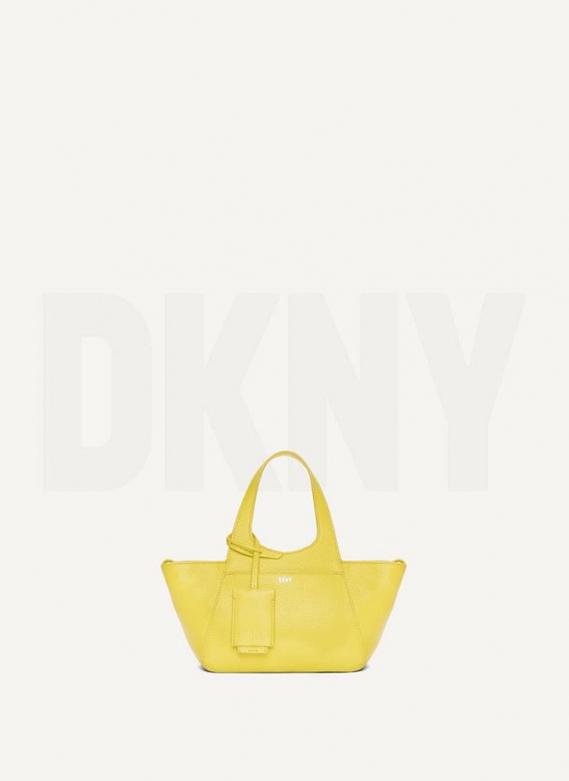 τσάντεσ χιαστί DKNY The Mini Effortless Tote γυναικεια κίτρινα | Greece_D1576