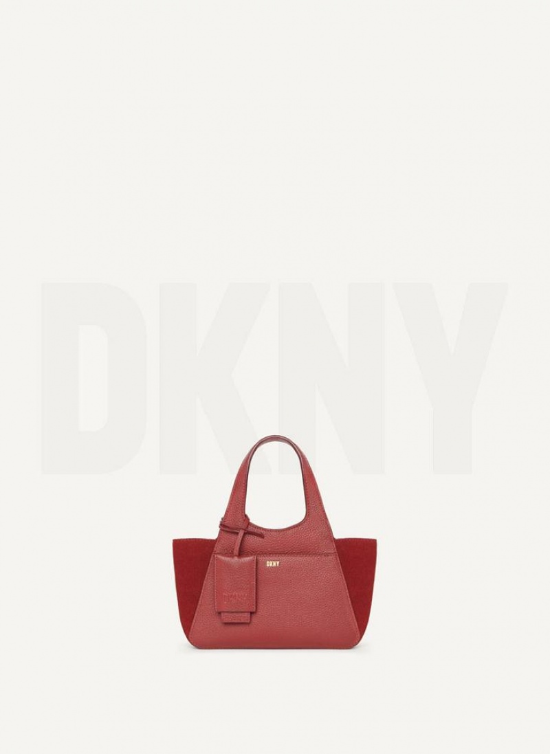 τσάντεσ χιαστί DKNY The Mini Effortless Tote γυναικεια μπορντο | Greece_D1516