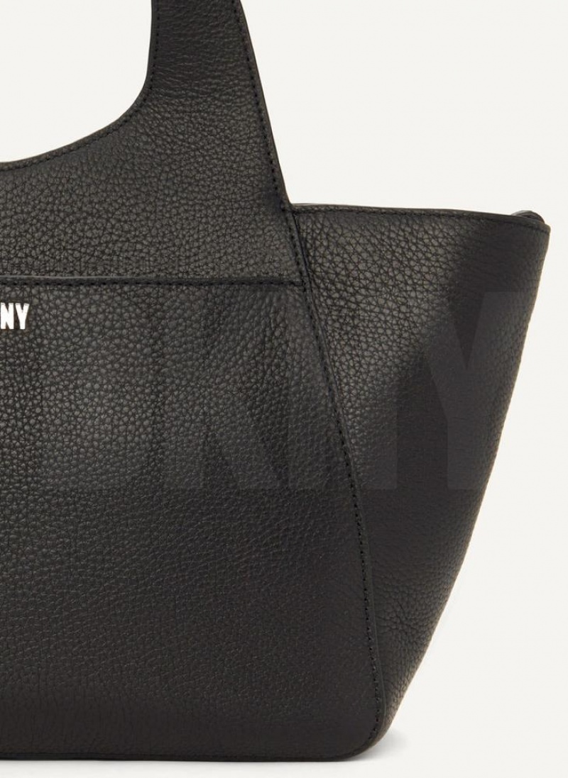 τσάντεσ χιαστί DKNY The Small Effortless Tote γυναικεια μαυρα | Greece_D0643