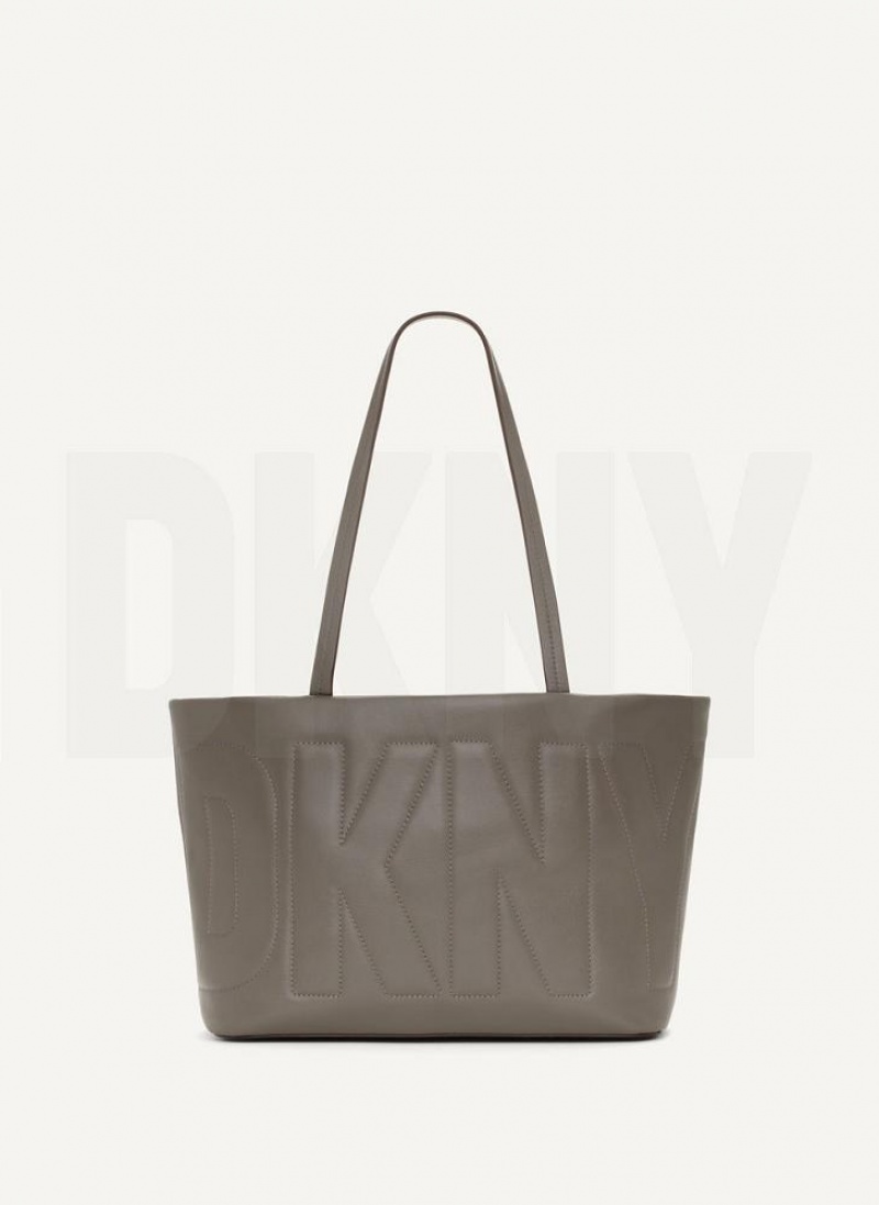 τσάντεσ tote DKNY Elsa Medium γυναικεια σκούρο γκρι | Greece_D0801