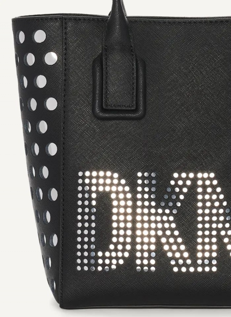 τσάντεσ tote DKNY Essex Saffiano Small γυναικεια μαυρα | Greece_D1261