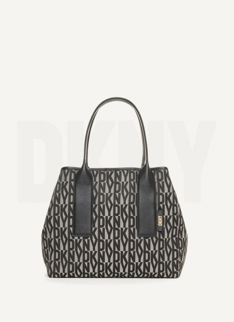 τσάντεσ tote DKNY Grayson Large γυναικεια μαυρα | Greece_D0176