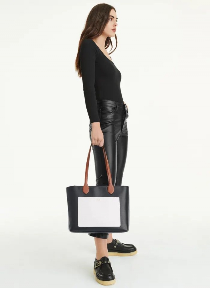 τσάντεσ tote DKNY INES PVC γυναικεια μαυρα | Greece_D0999