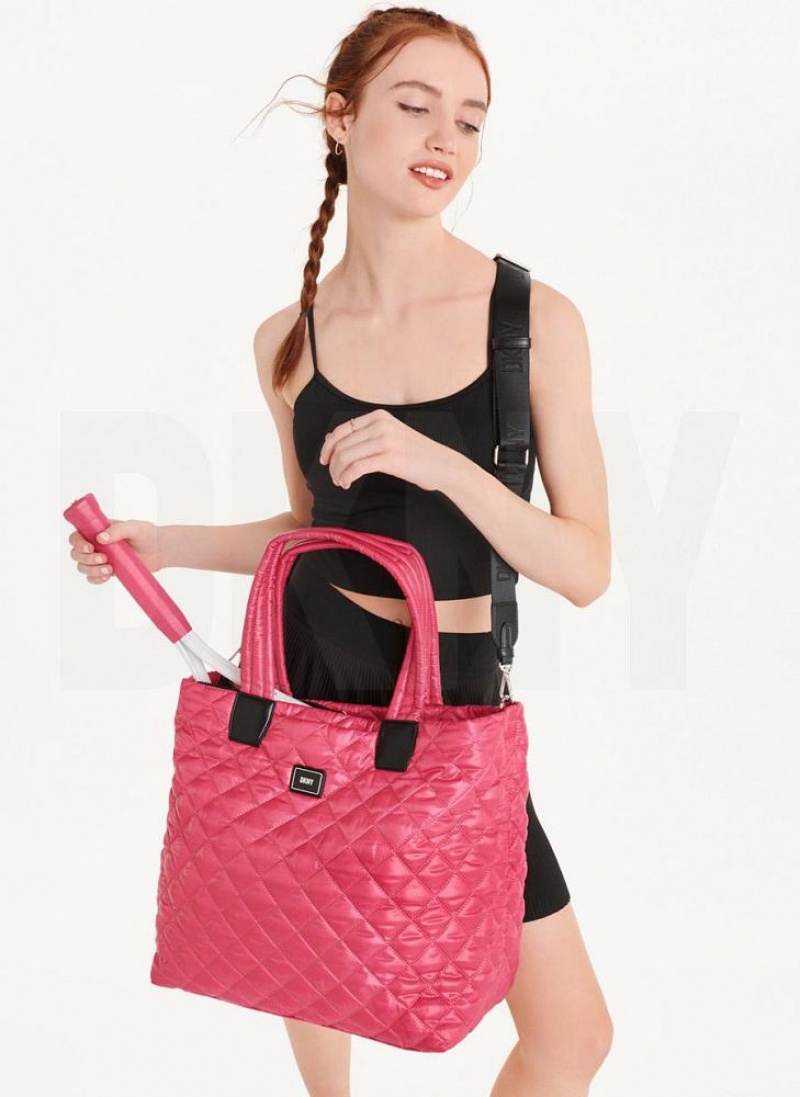 τσάντεσ tote DKNY Maya γυναικεια ροζ | Greece_D1074