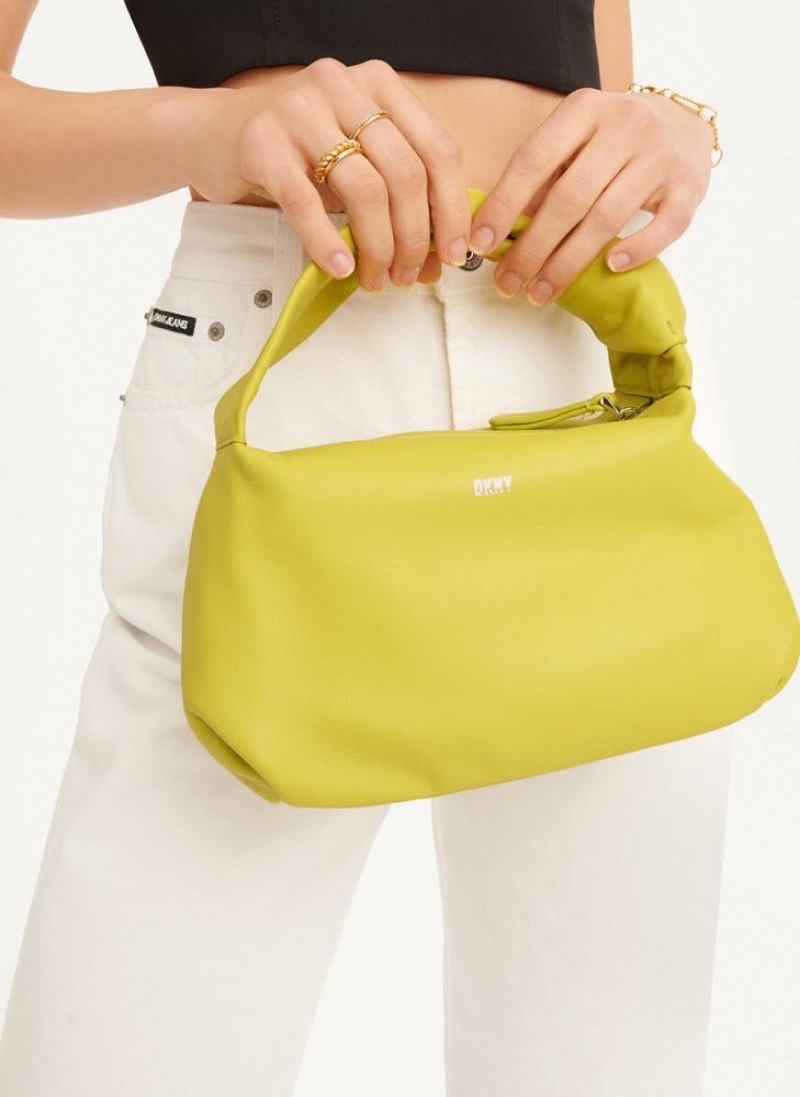 τσάντεσ tote DKNY Mini Modernist Knot γυναικεια κίτρινα | Greece_D1803