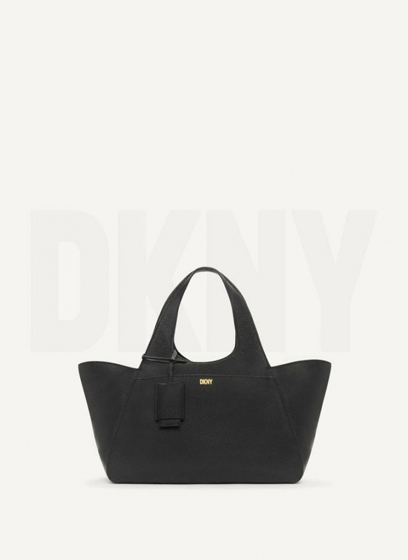 τσάντεσ tote DKNY The Medium Effortless γυναικεια μαυρα | Greece_D1739